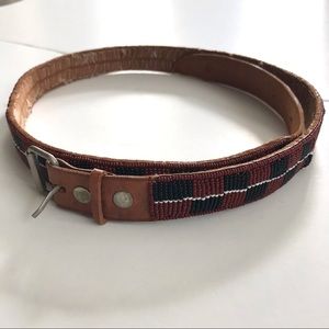 Handmade Navajo Beaded Belt